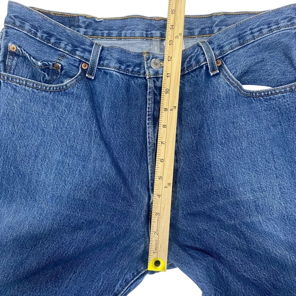 Vintage Levis 501 Jeans Mens W40 L32 (38x31) Button Fly Straight Leg Red Tab 90'